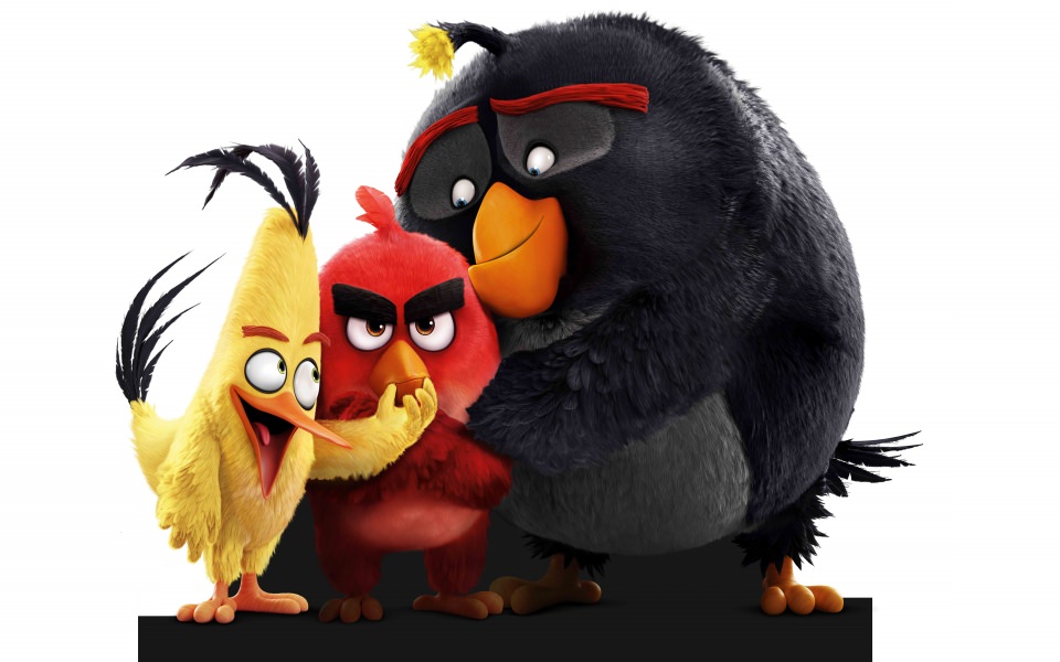 Download Chuck Red Bomb Angry Birds 4K wallpaper