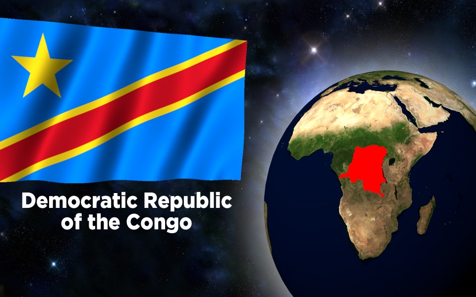 Download Democratic Republic Of The Congo Flag 3D HD wallpaper