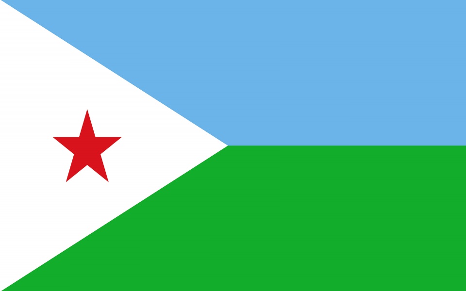 Download Djibouti Flag wallpaper
