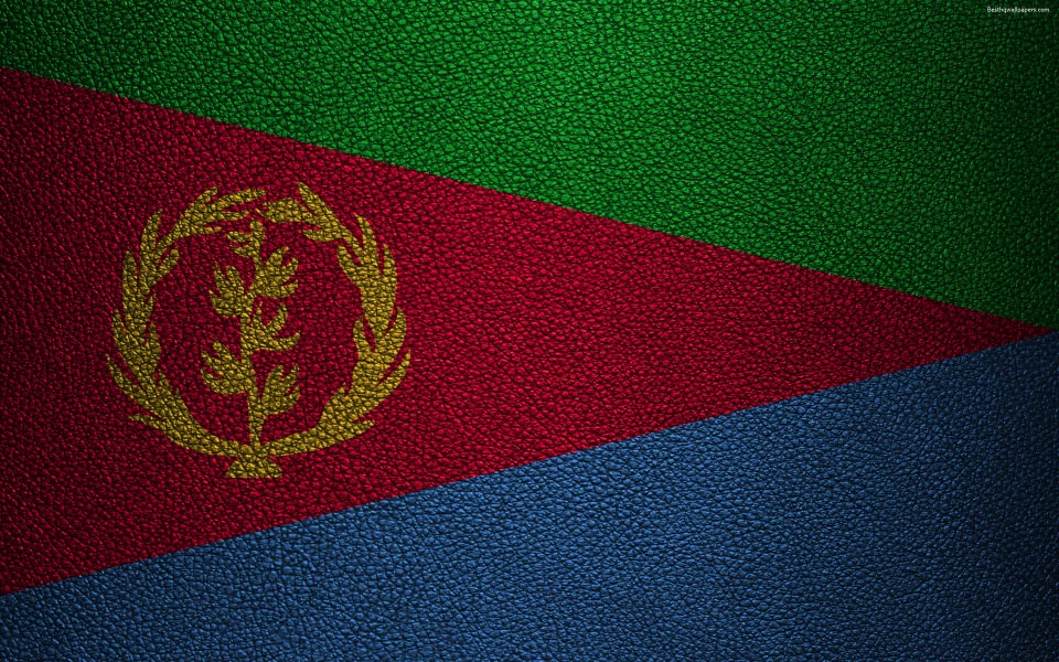 Download Download Flag of Eritrea Africa 4K wallpaper