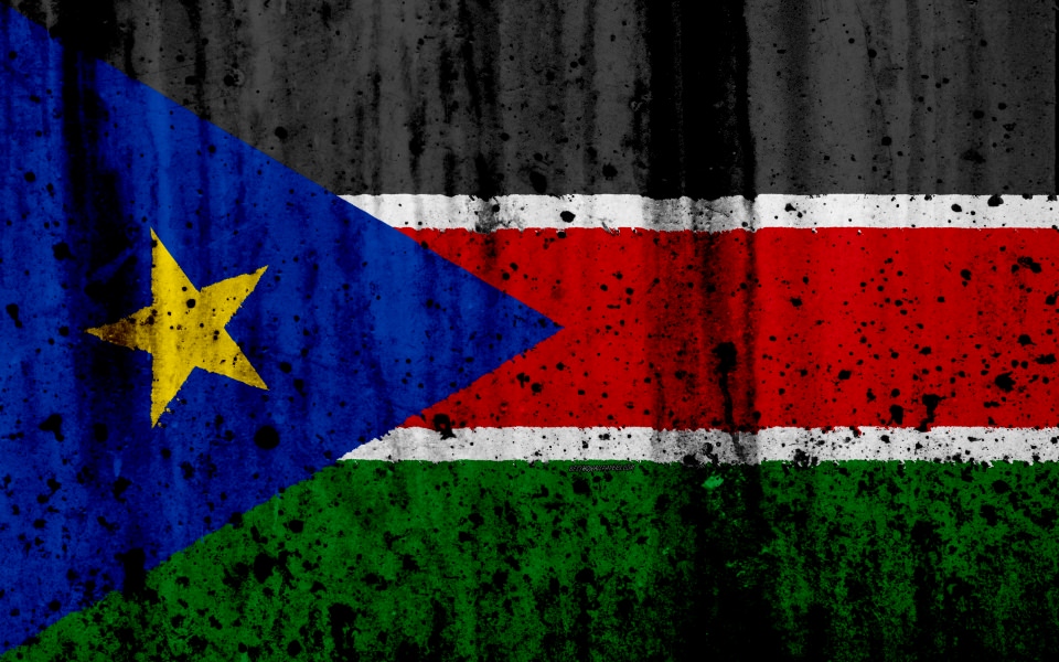 Download Download South Sudan flag 4k wallpaper
