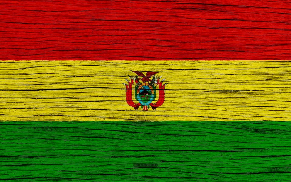 Download Download wallpapers Flag of Bolivia 4k wallpaper