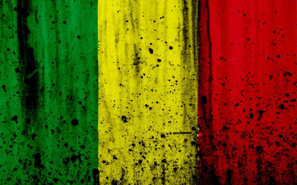 Download Download wallpapers Malian flag 4k wallpaper
