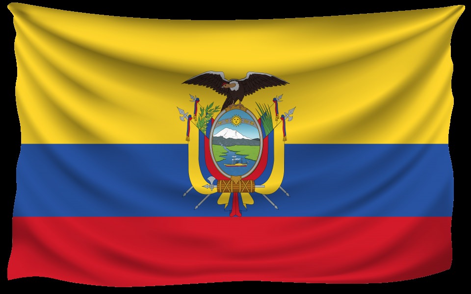 Download Ecuador Flag 3D 4K wallpaper