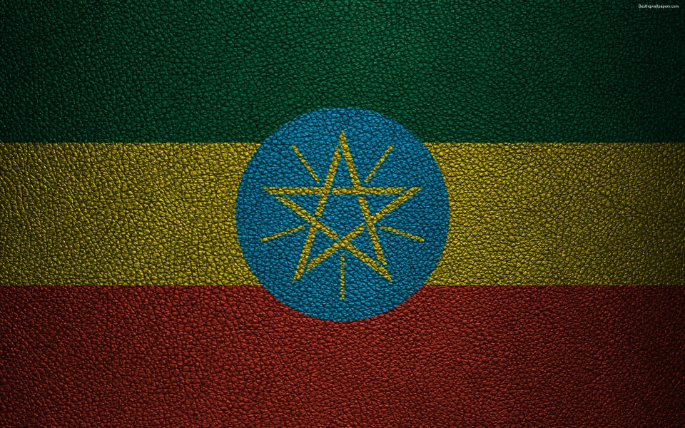 Download Ethiopia Flag 4k HD wallpaper