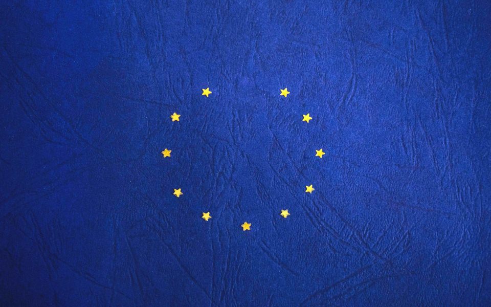 Download Europe Flag 4K wallpaper