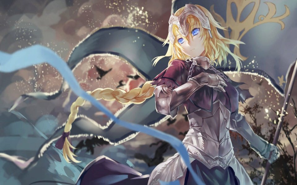 Download Fate Apocrypha Joan Of Arc wallpaper