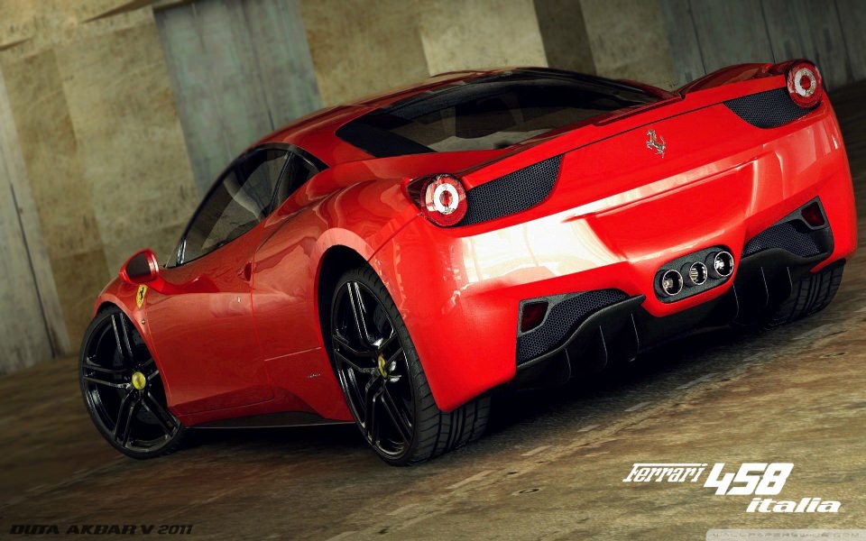 Download Ferrari 458 4K 2020 Mobile iPhone X wallpaper