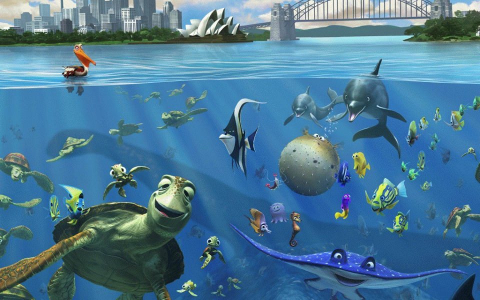 Download Finding Nemo 5K For Mobile Mac wallpaper