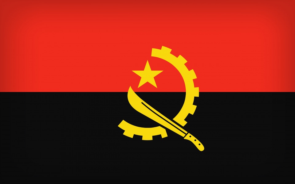 Download Flag Of Angola 4k Ultra HD wallpaper