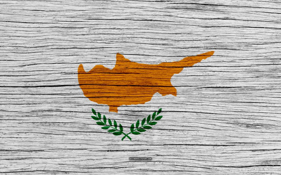 Download Flag of Cyprus 4k Asia wallpaper