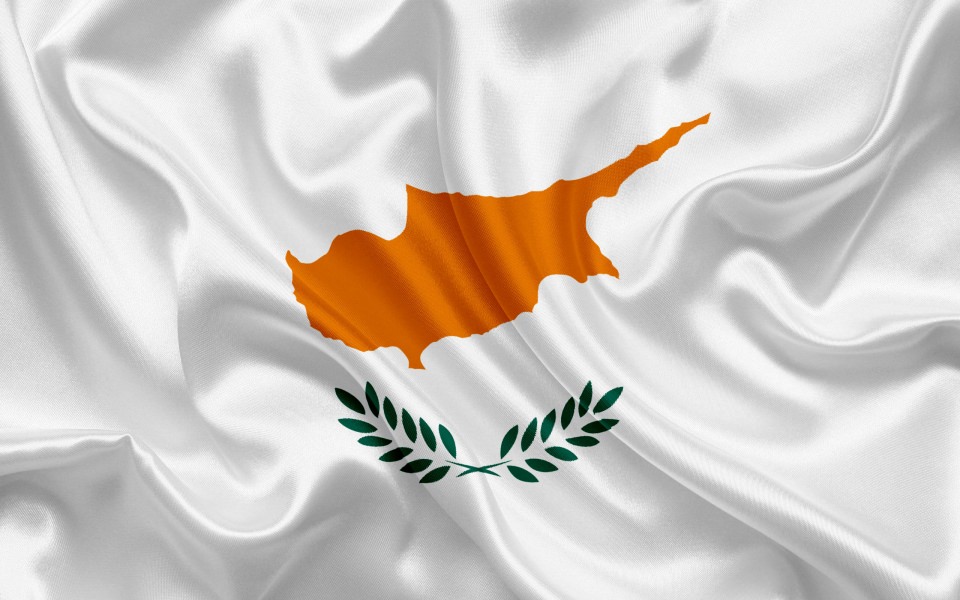Download flag of Cyprus Europe HD 4K wallpaper