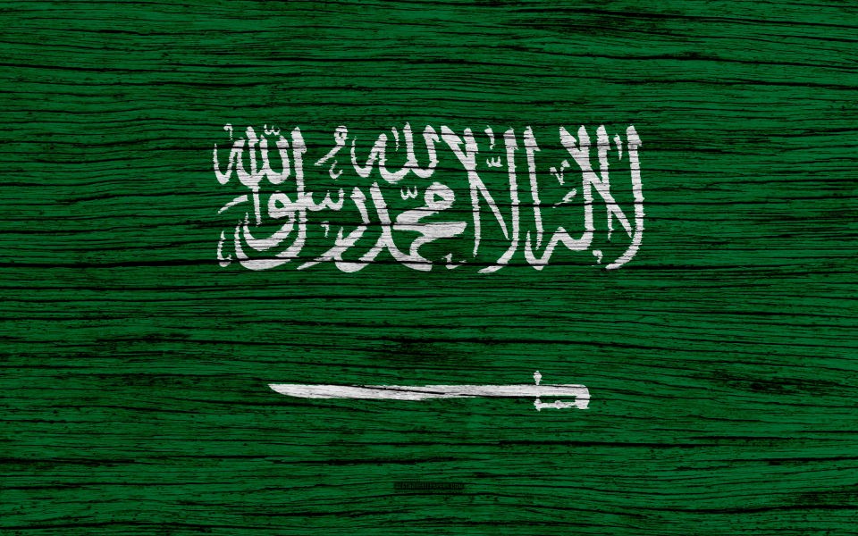 Download Flag of Saudi Arabia 4k wallpaper