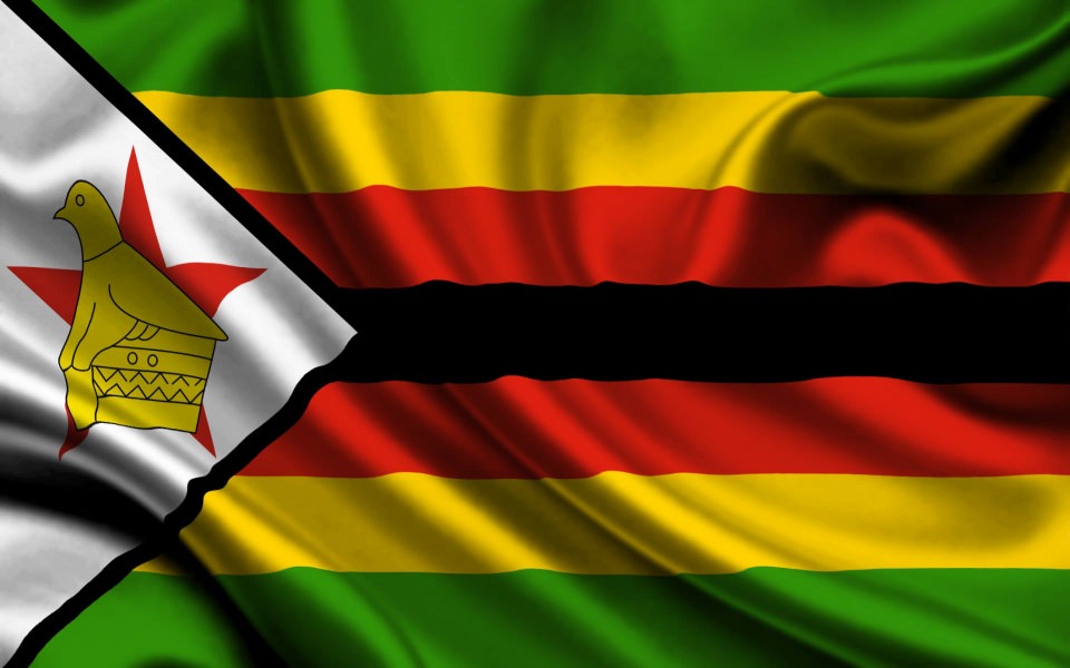 Download Flag of Zimbabwe HD 3D wallpaper