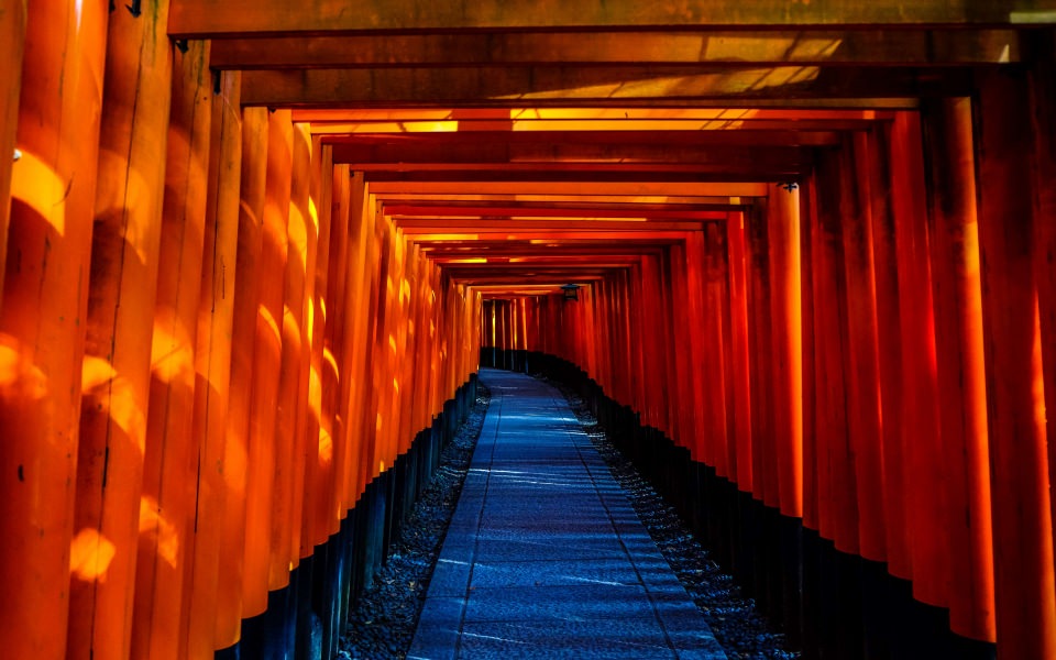 Download Fushimi Inari Taisha HD 4K iPhone PC Photos Pictures wallpaper