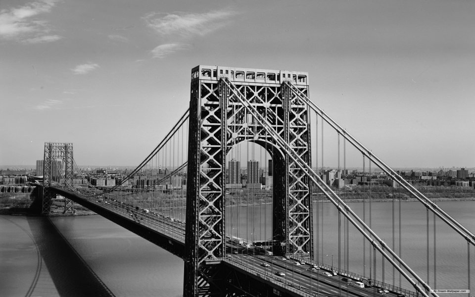 Download George Washington Bridge 4k hd wallpaper