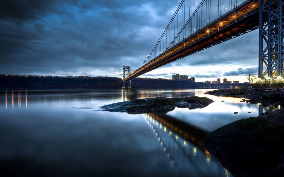Download George Washington Bridge Download Full HD 5K Images Photos wallpaper