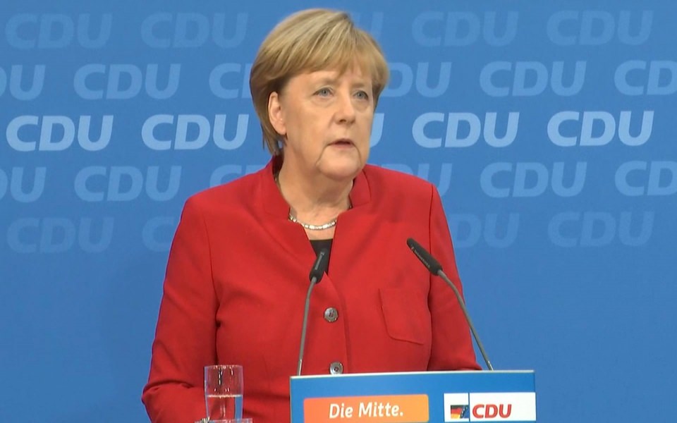 Download German Chancellor Angela Merkel iPhone HD 4K wallpaper