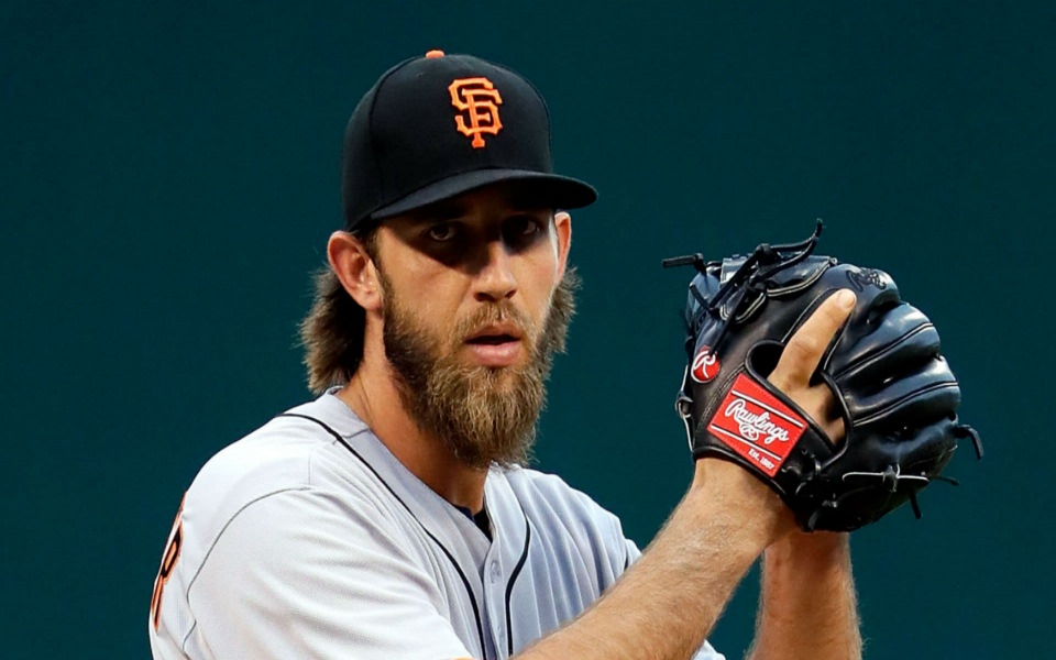 Download Giants Madison Bumgarner UHD iPhone 8K 6K iPad Tablets PC Photos Pictures 5120x2880 Download wallpaper