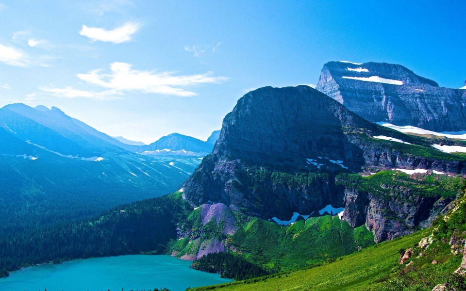Download Glacier National Park HD iPhone iOS 6K 7K Pictures Android wallpaper