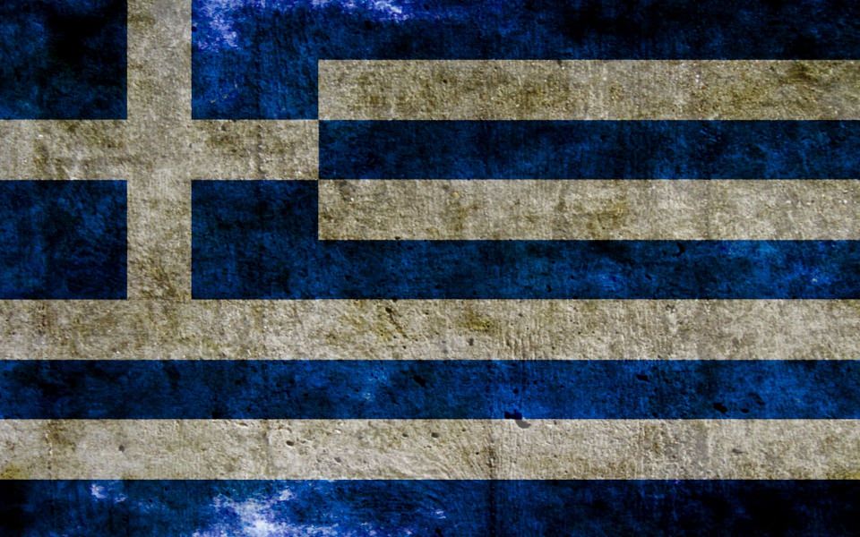 Download Greece Flag 4k 3D wallpaper