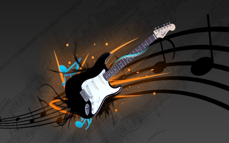 Download Guitar HD 4K iPhone Mobile Desktop Photos 1920x1080 wallpaper