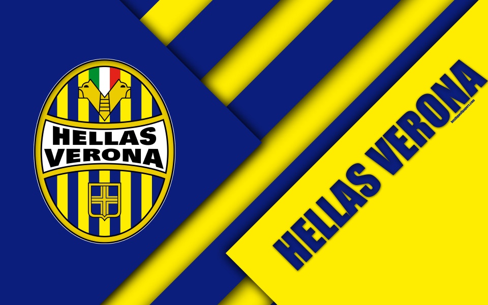 Download Hellas Verona Logo 4K wallpaper