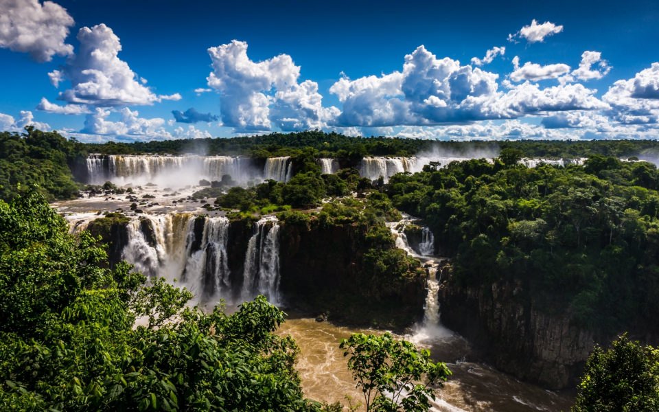 Download Iguazu Falls HD 4K iPhone Mobile Desktop Photos 1920x1080 wallpaper