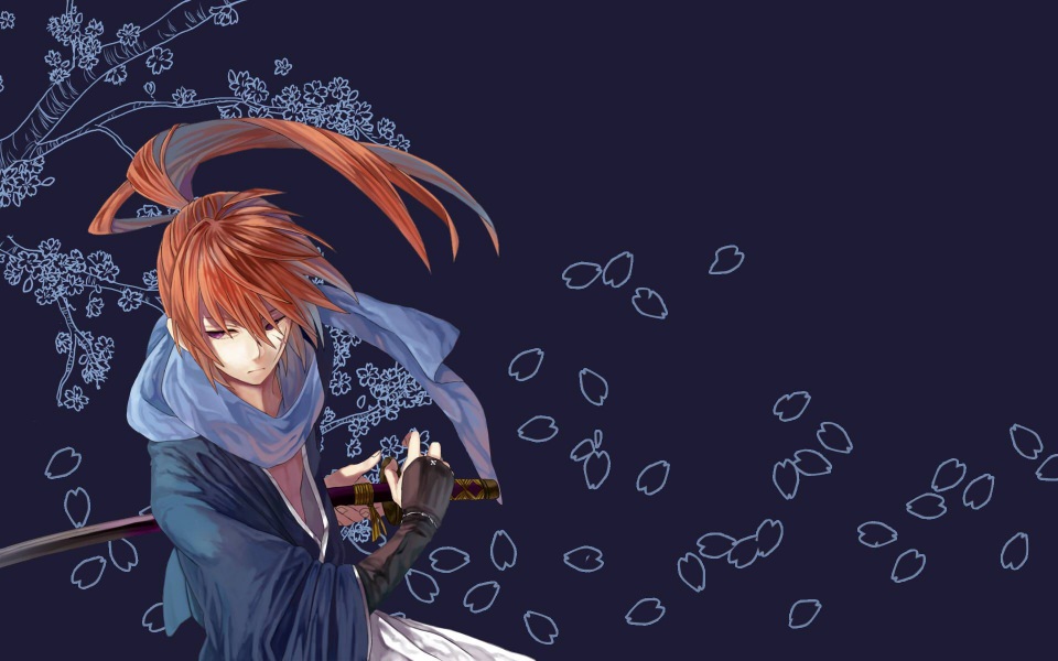 Download Kenshin Himura HD Minimalist 4K 7K 2020 Free Download For Iphone Phone PC wallpaper