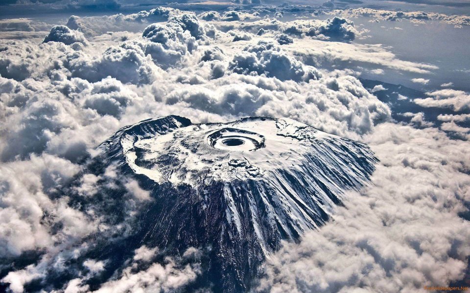 Download Kilimanjaro Minimalist For Mobile iPhone X wallpaper