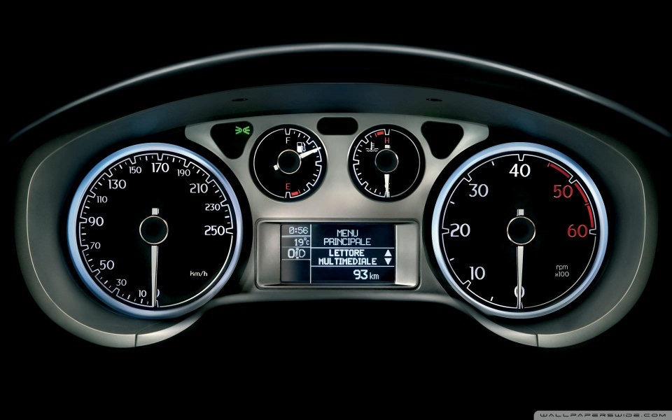Download Koenigsegg Speedometer wallpaper