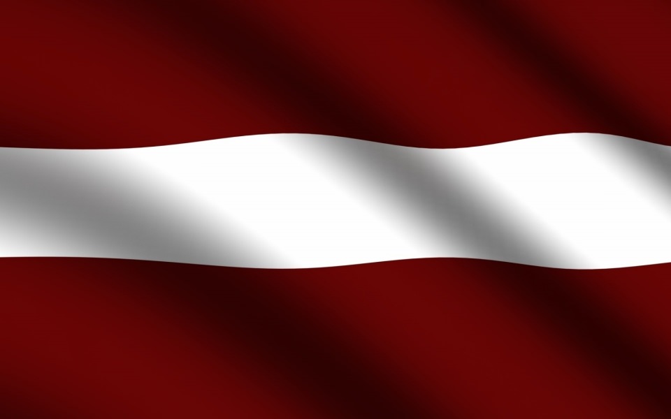 Download Latvia flag 5K wallpaper