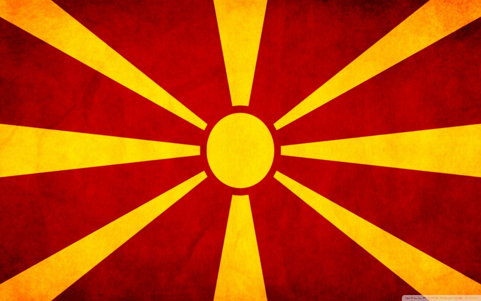 Download Macedonian Flag 4K HD Desktop wallpaper