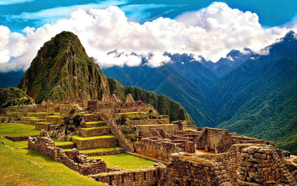 Download Machu Picchu 2020 4K Minimalist iPhone wallpaper