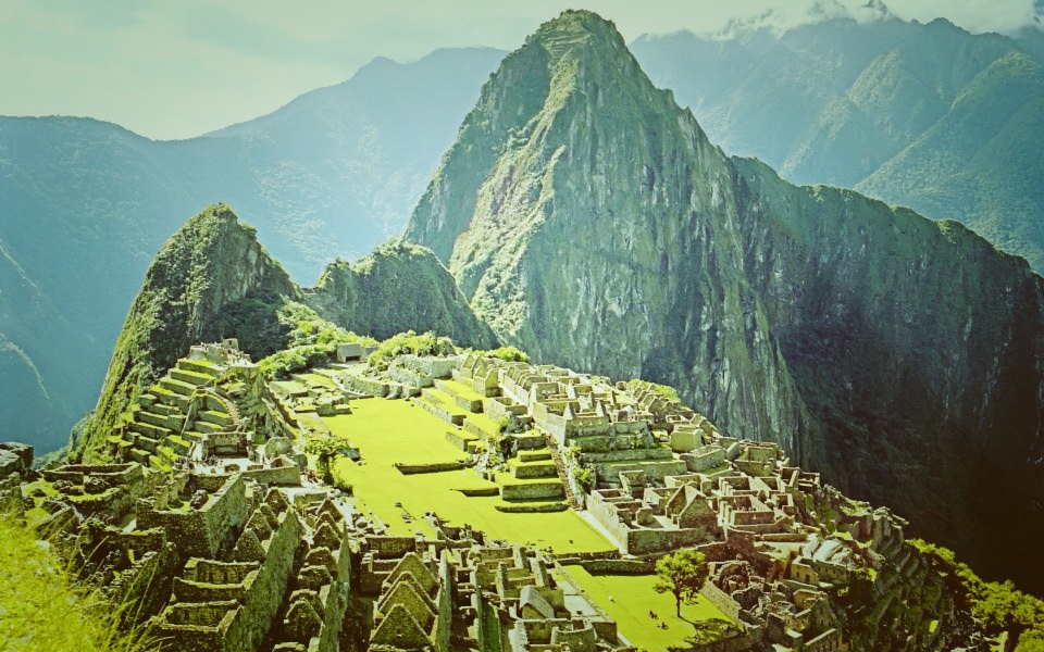 Download Machu Picchu HD 4K Minimalist iPhone X Android 2020 wallpaper