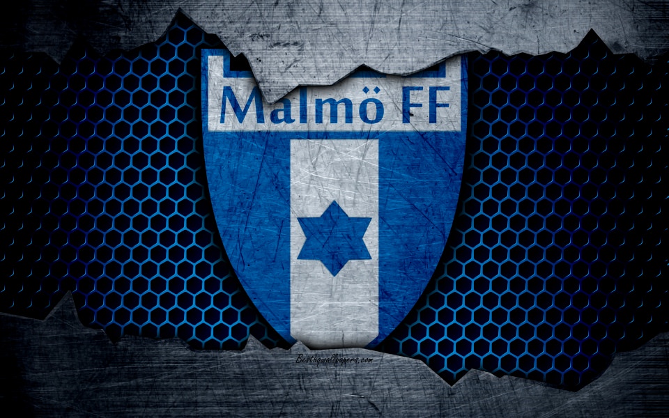 Download Malmo 4k logo Allsvenskan wallpaper