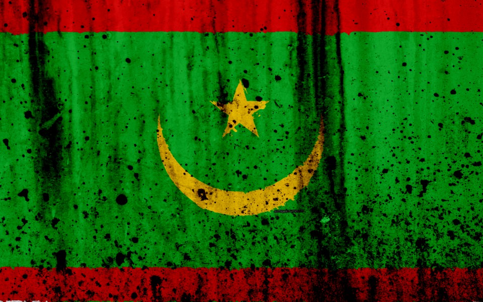 Download Mauritania Flag New 3D wallpaper
