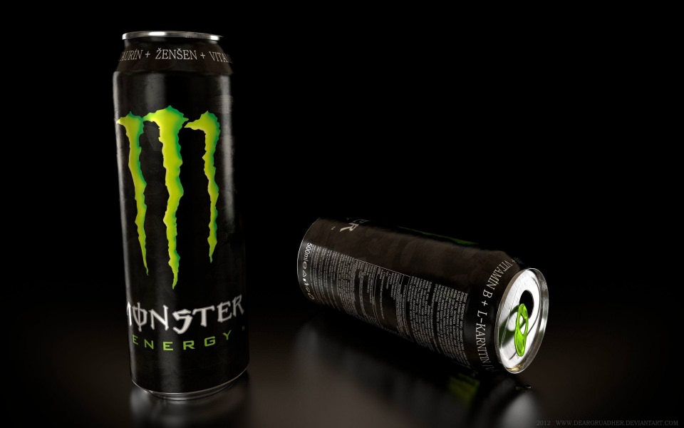 Download Monster Energy Drink 2592x997px 4K HD wallpaper