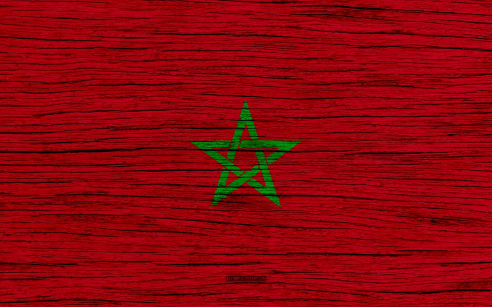 Download Morocco Flag 4K HD 2020 wallpaper