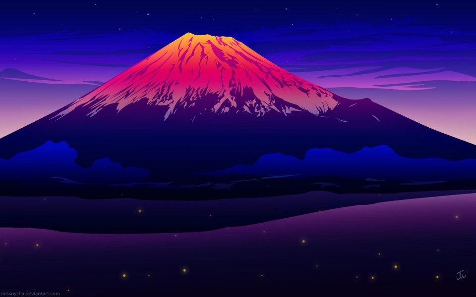 Download Mount Fuji HD 4K iPhone Mobile Desktop Photos 1920x1080 wallpaper