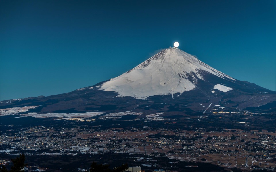 Download Mt Fuji iPhone X HD 4K Android wallpaper