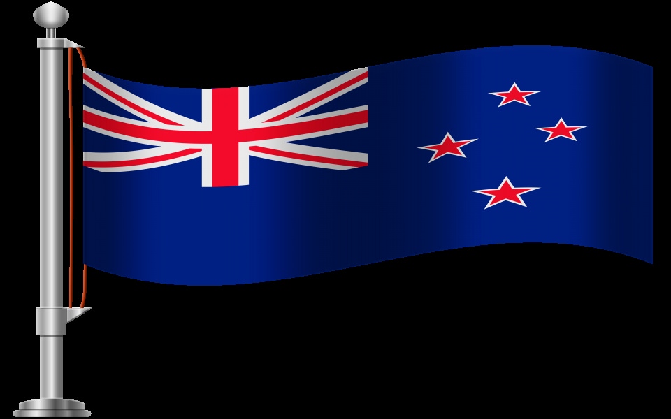 Download New Zealand Flag HD 4K wallpaper