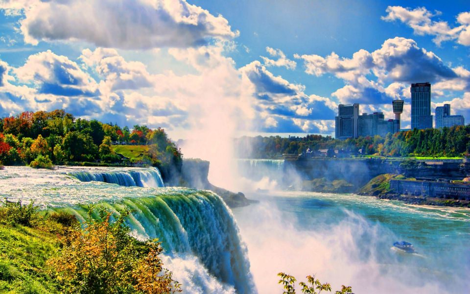 Download Niagara Falls 4K iPone HD wallpaper