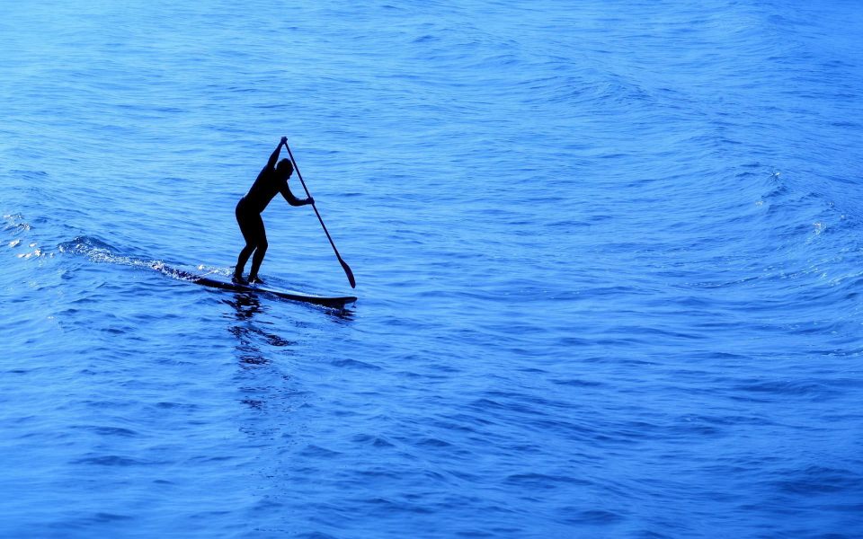 Download Ocean SUP Surfing full HD 4K wallpaper