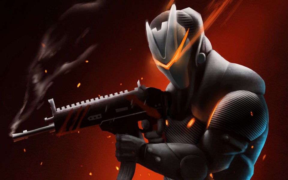Download Omega With Rifle Fortnite Battle Royale HD 4K iPhone PC 1920x540 Photos Pictures Download wallpaper