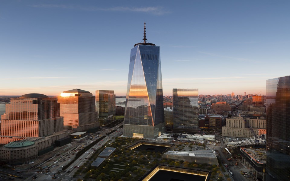 Download One World Trade Center 4k wallpaper