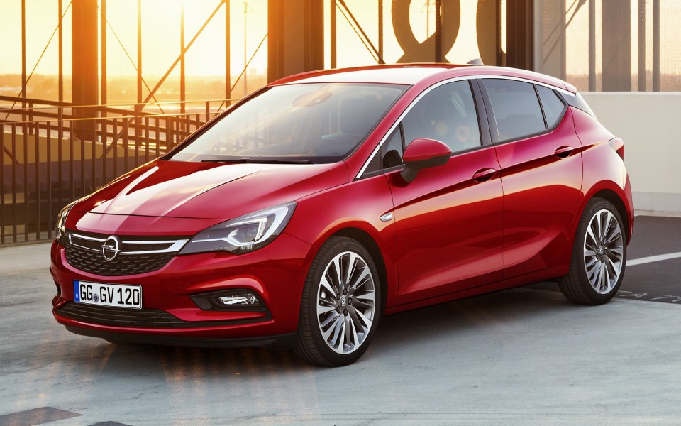 Download Opel Astra 4K Red HD wallpaper