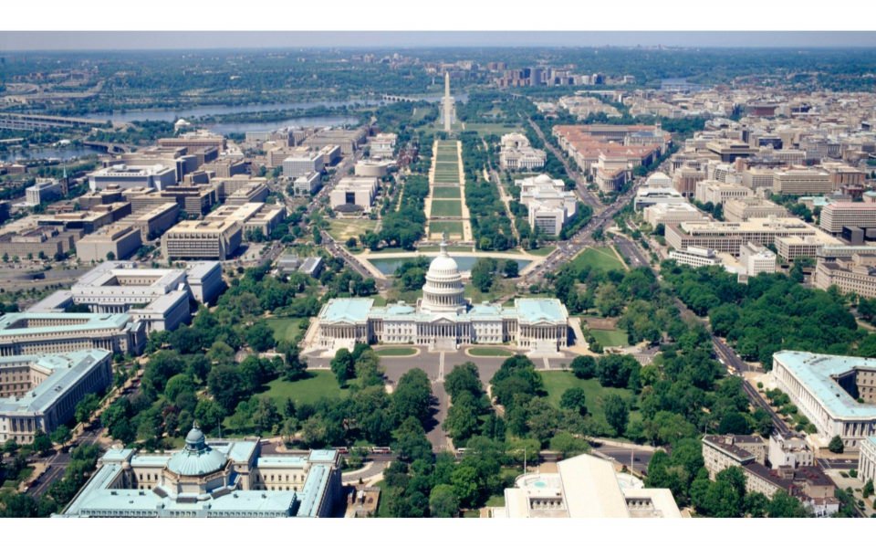 Download Overhead View Washington DC HD 4K 2020 For iPhone Mobile Phone wallpaper