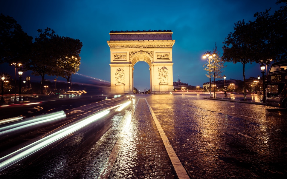Download Paris France Arch Arc de Triomphe HD 8K 1920x1080 2020 PC Mobile Images Photos Download wallpaper