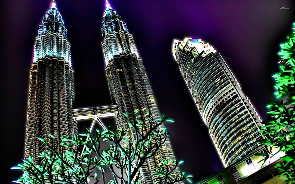 Download Petronas Towers in Kuala Lumpur HD Wallpapers 1920x1080 Download wallpaper